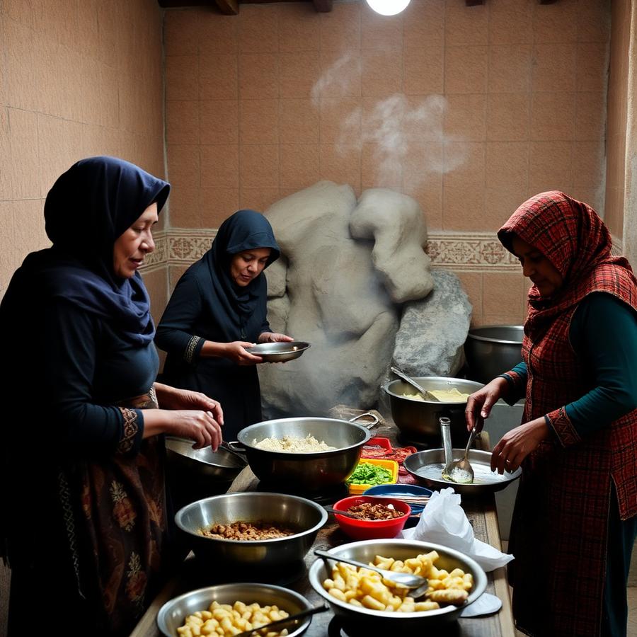 Cantine communautaire — Bolivie