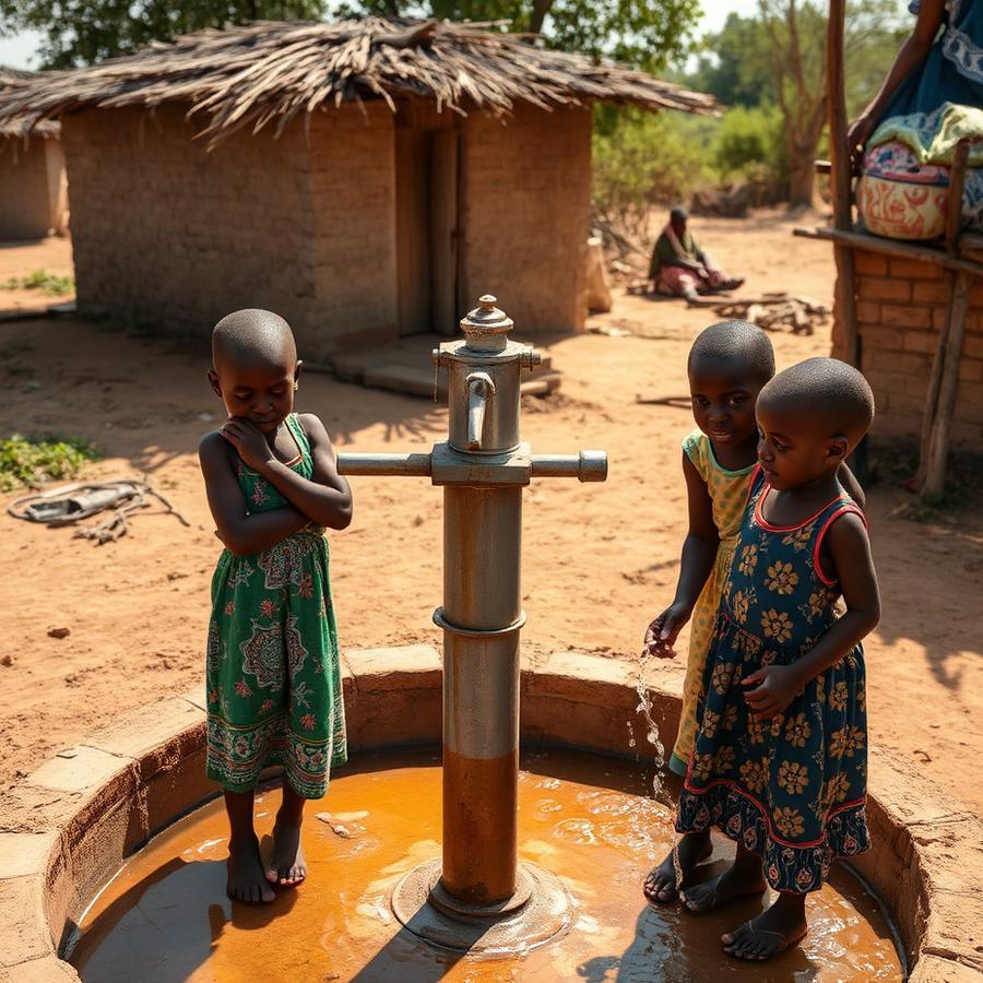 Puits d'eau — Sénégal